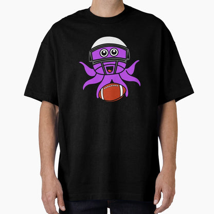 Octopia Art American Football Drawing T-Shirt - Trendy Graphic for Adults - T-Shirt, Sweatshirt, Hoodie