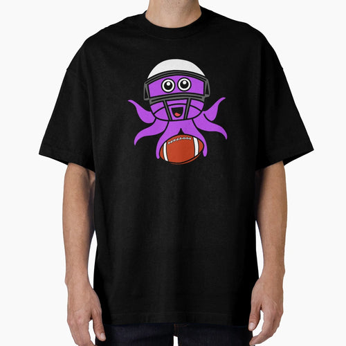 Octopia Art American Football Drawing T-Shirt - Trendy Graphic for Adults - T-Shirt, Sweatshirt, Hoodie