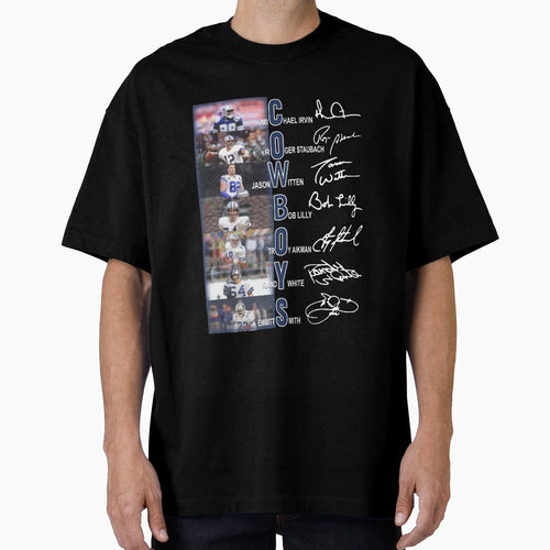 Cowboys Michael Irvin Roger Staubach T-Shirt - Streetwear Style for Adults - T-Shirt, Sweatshirt, Hoodie