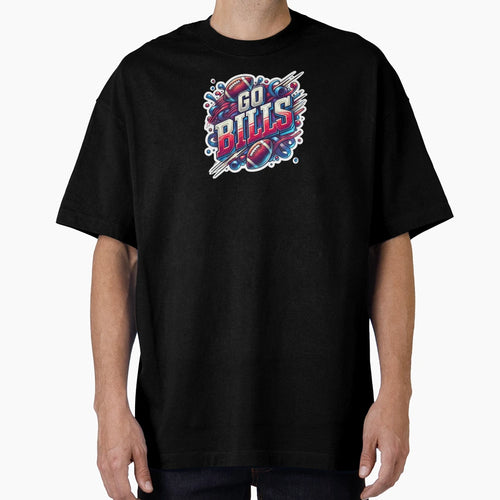 Go Bills Energy T-Shirt - Casual Everyday Wear Unisex - T-Shirt, Sweatshirt, Hoodie