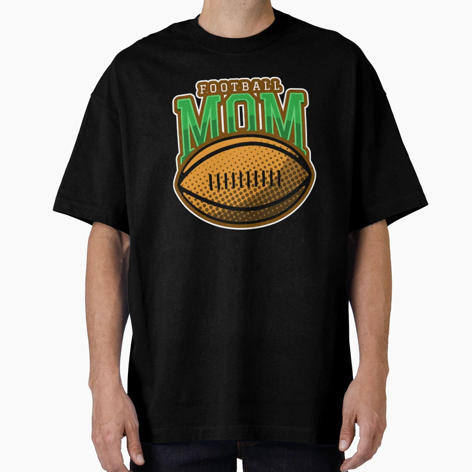 Football Mom T-Shirt - Minimalist Print Men Women - T-Shirt, Sweatshirt, Hoodie