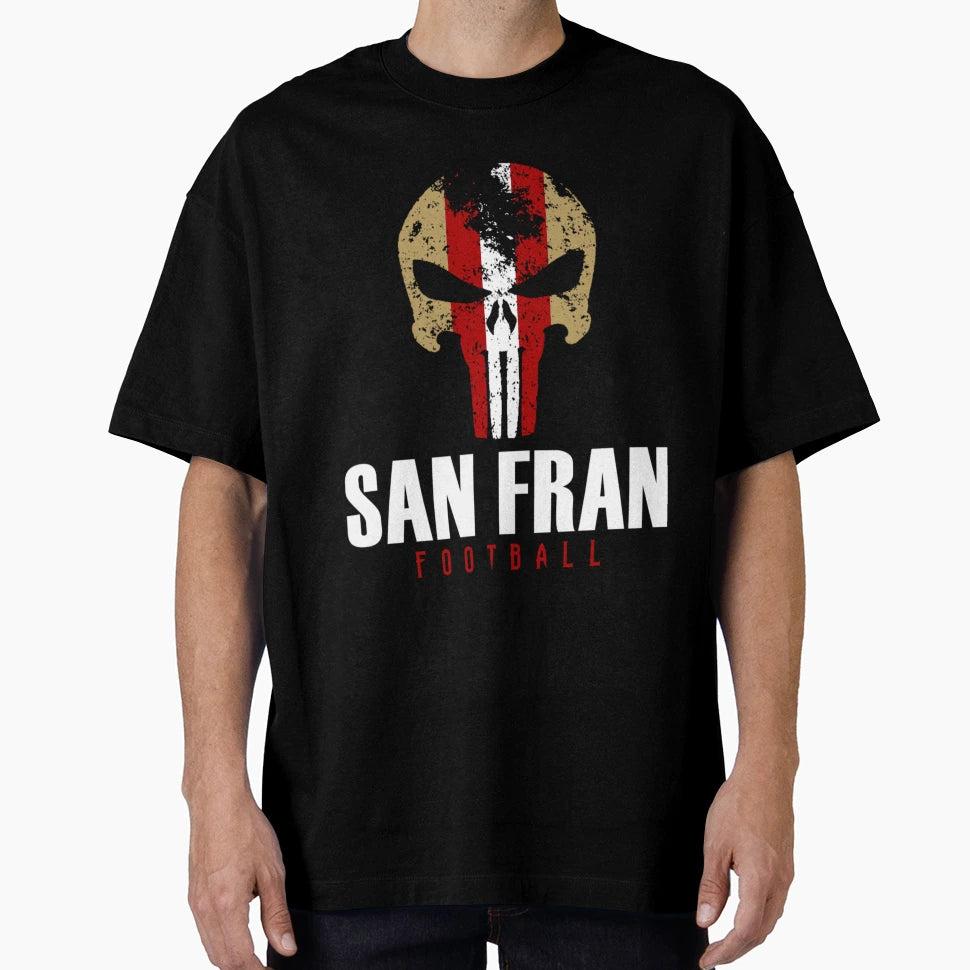 San Francisco Pro Football Grunge T-Shirt - Casual Everyday Wear Unisex - T-Shirt, Sweatshirt, Hoodie