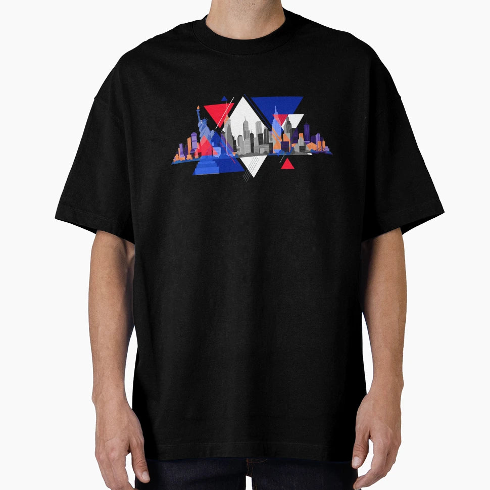 New York City Nyc Usa America T-Shirt - Custom Art Print for Adults - T-Shirt, Sweatshirt, Hoodie