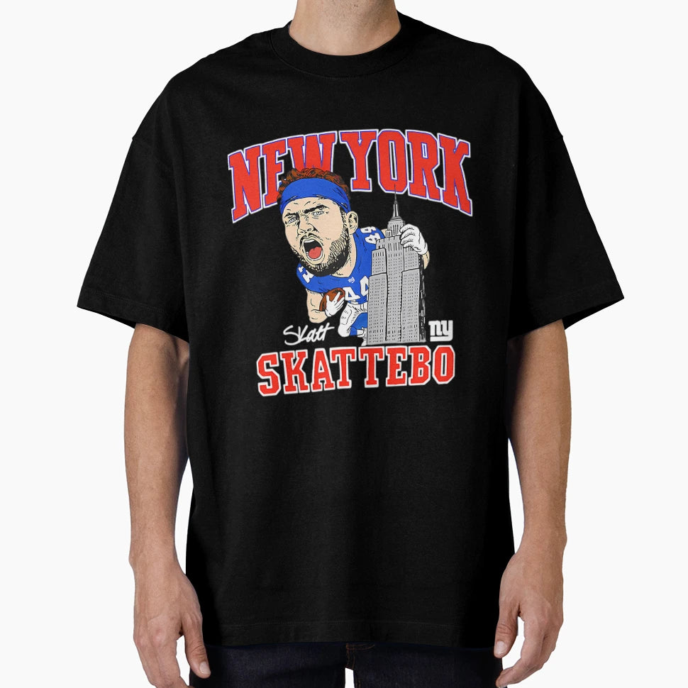 New York Skattebo Football Hero Tribute T-Shirt - Aesthetic Graphic Unisex - T-Shirt, Sweatshirt, Hoodie