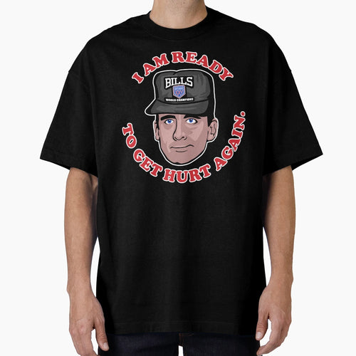 Michael Scott Buffalo Football T-Shirt - Minimalist Print for Adults - T-Shirt, Sweatshirt, Hoodie