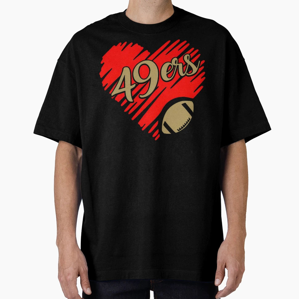49Ers American Football T-Shirt - Casual Everyday Wear for Adults - T-Shirt, Sweatshirt, Hoodie