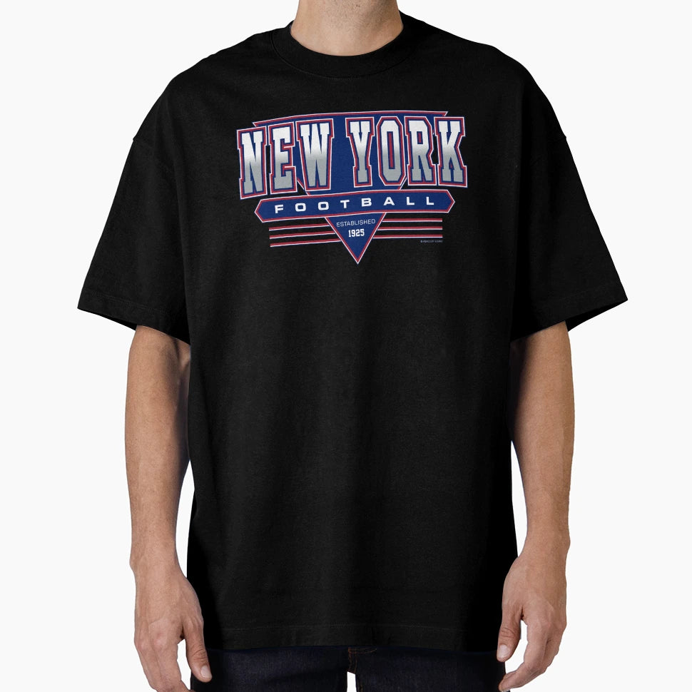 New York Jersey Football Giants Inspired T-Shirt - Minimalist Print Unisex - T-Shirt, Sweatshirt, Hoodie