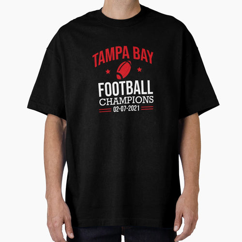 Tampa Bay Football Champions T-Shirt - Casual Everyday Wear Unisex - T-Shirt, Sweatshirt, Hoodie