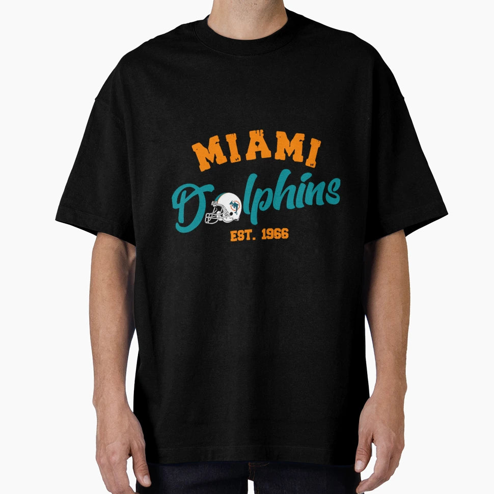 Art Miami Dolphins T-Shirt - Streetwear Style Men Women - T-Shirt, Sweatshirt, Hoodie