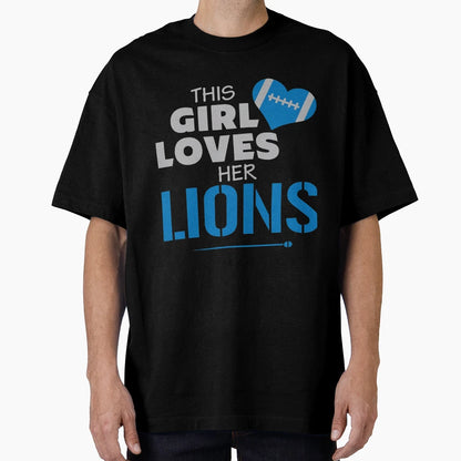 Football Detroit Lions T-Shirt - Casual Everyday Wear Men Women - T-Shirt, Sweatshirt, Hoodie