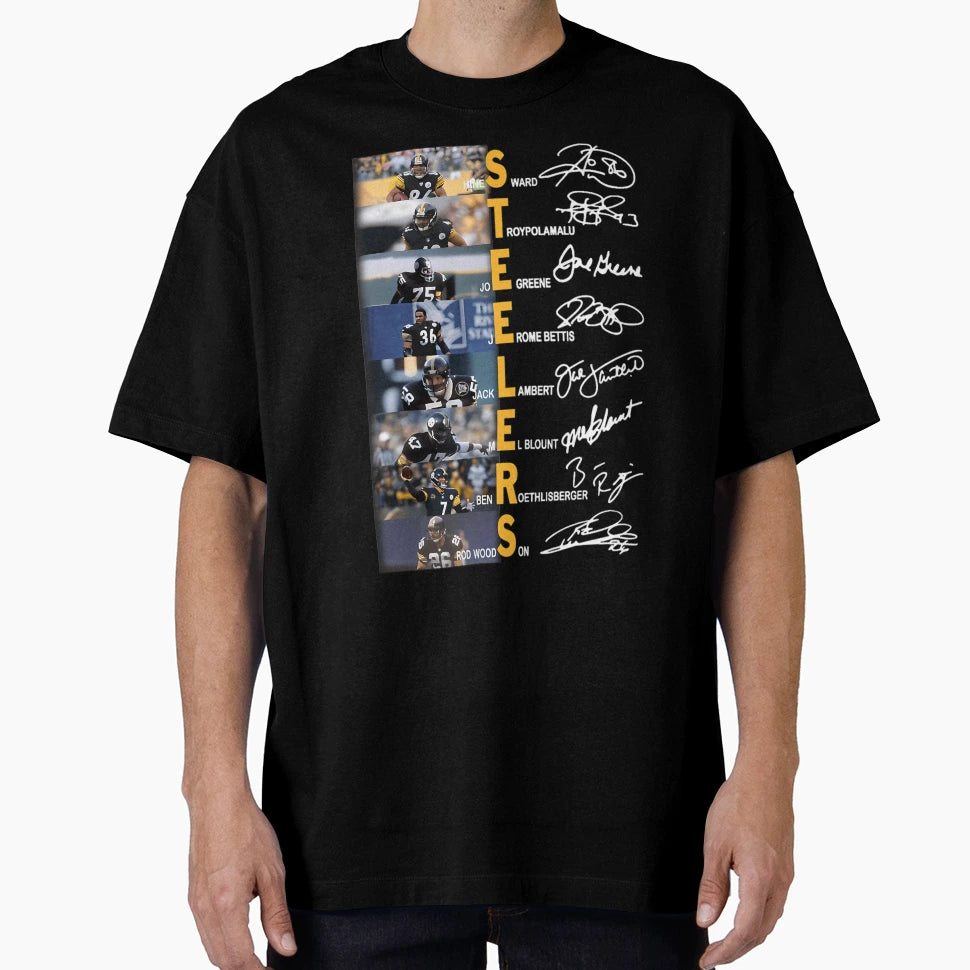 Hines Ward Troy Polamalu Joe Greene T-Shirt - Minimalist Print Men Women - T-Shirt, Sweatshirt, Hoodie