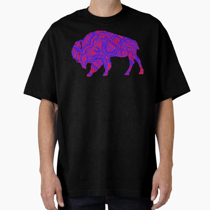Zentangles Buffalo T-Shirt - Aesthetic Graphic Men Women - T-Shirt, Sweatshirt, Hoodie