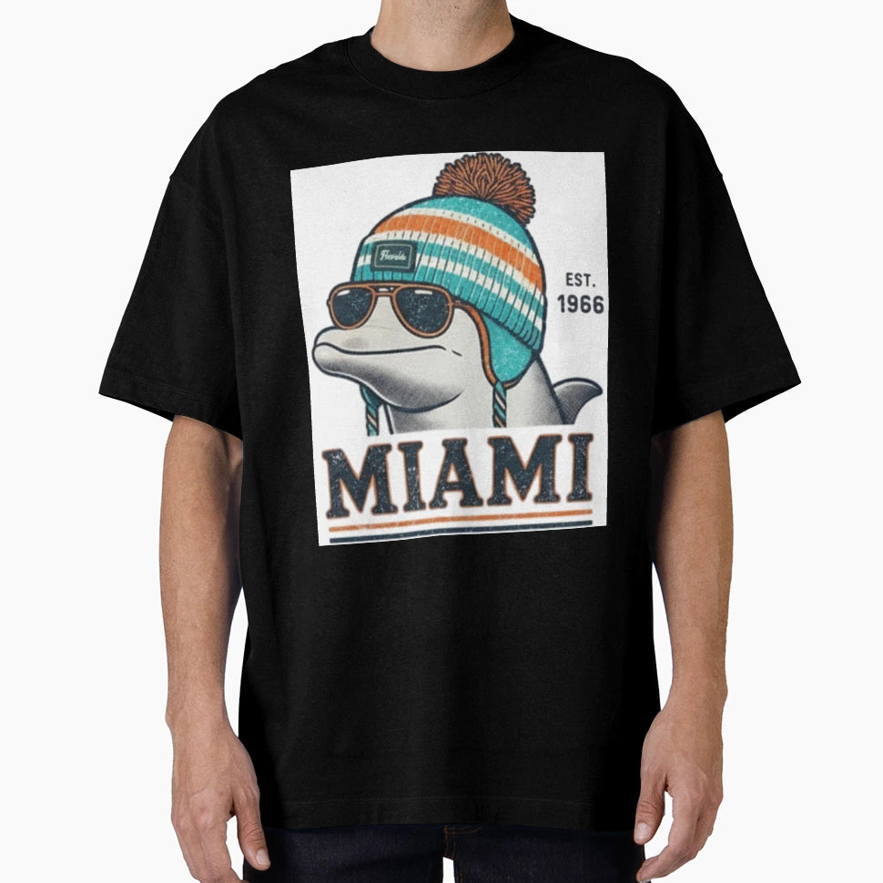 Miami Dolphins T-Shirt - Streetwear Style Unisex - T-Shirt, Sweatshirt, Hoodie
