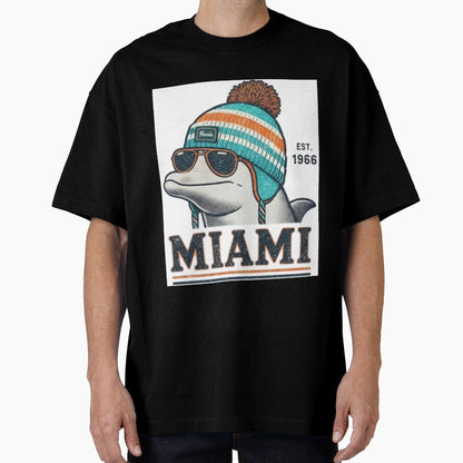Miami Dolphins T-Shirt - Streetwear Style Unisex - T-Shirt, Sweatshirt, Hoodie