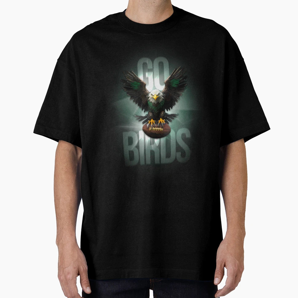 Go Birds T-Shirt - Unique Graphic Unisex - T-Shirt, Sweatshirt, Hoodie