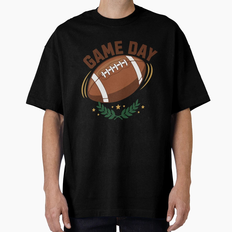 Game Day American Football Sports Fan T-Shirt - Minimalist Print Unisex - T-Shirt, Sweatshirt, Hoodie
