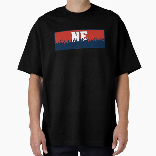 Cheering New England Ne T-Shirt - Aesthetic Graphic for Adults - T-Shirt, Sweatshirt, Hoodie