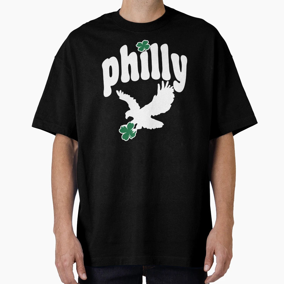 Philly St Patricks Day T-Shirt - Aesthetic Graphic for Adults - T-Shirt, Sweatshirt, Hoodie