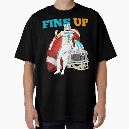 Football Miami Dolphins T-Shirt - Minimalist Print Men Women - T-Shirt, Sweatshirt, Hoodie