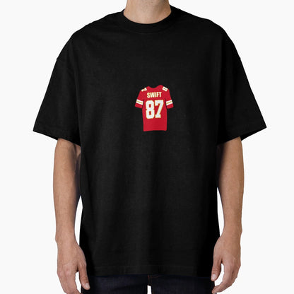 Taylor Chiefs Jersey Illustration T-Shirt - Unique Graphic for Adults - T-Shirt, Sweatshirt, Hoodie