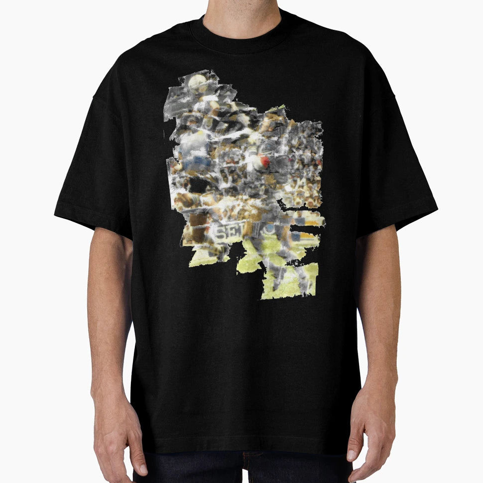 Football Crazy Abstract T-Shirt - Custom Art Print Men Women - T-Shirt, Sweatshirt, Hoodie