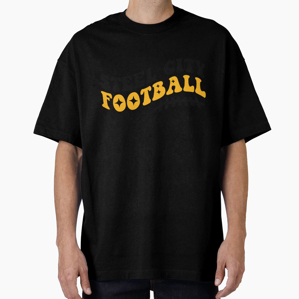 Steel City Football T-Shirt - Casual Everyday Wear for Adults - T-Shirt, Sweatshirt, Hoodie
