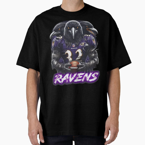 Art Baltimore Ravens T-Shirt - Fun Novelty Design Men Women - T-Shirt, Sweatshirt, Hoodie
