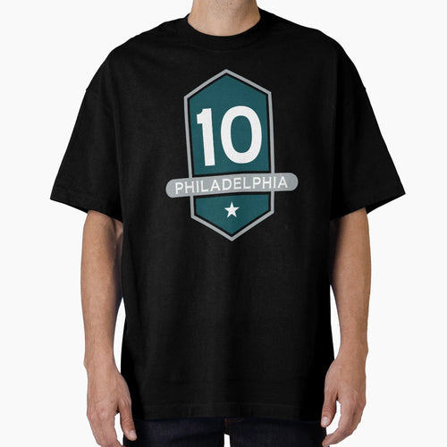 Philadelphia 10 Emblem T-Shirt - Streetwear Style Men Women - T-Shirt, Sweatshirt, Hoodie