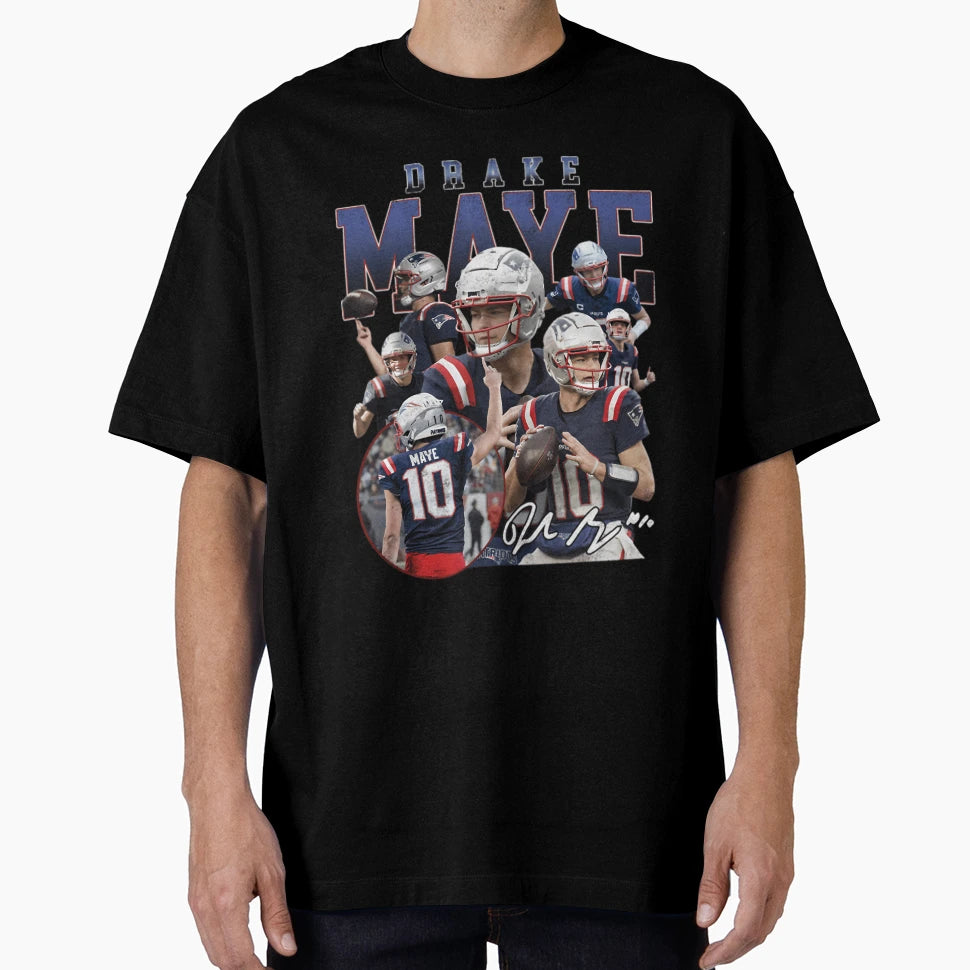 Drake Maye T-Shirt - Casual Everyday Wear Men Women - T-Shirt, Sweatshirt, Hoodie
