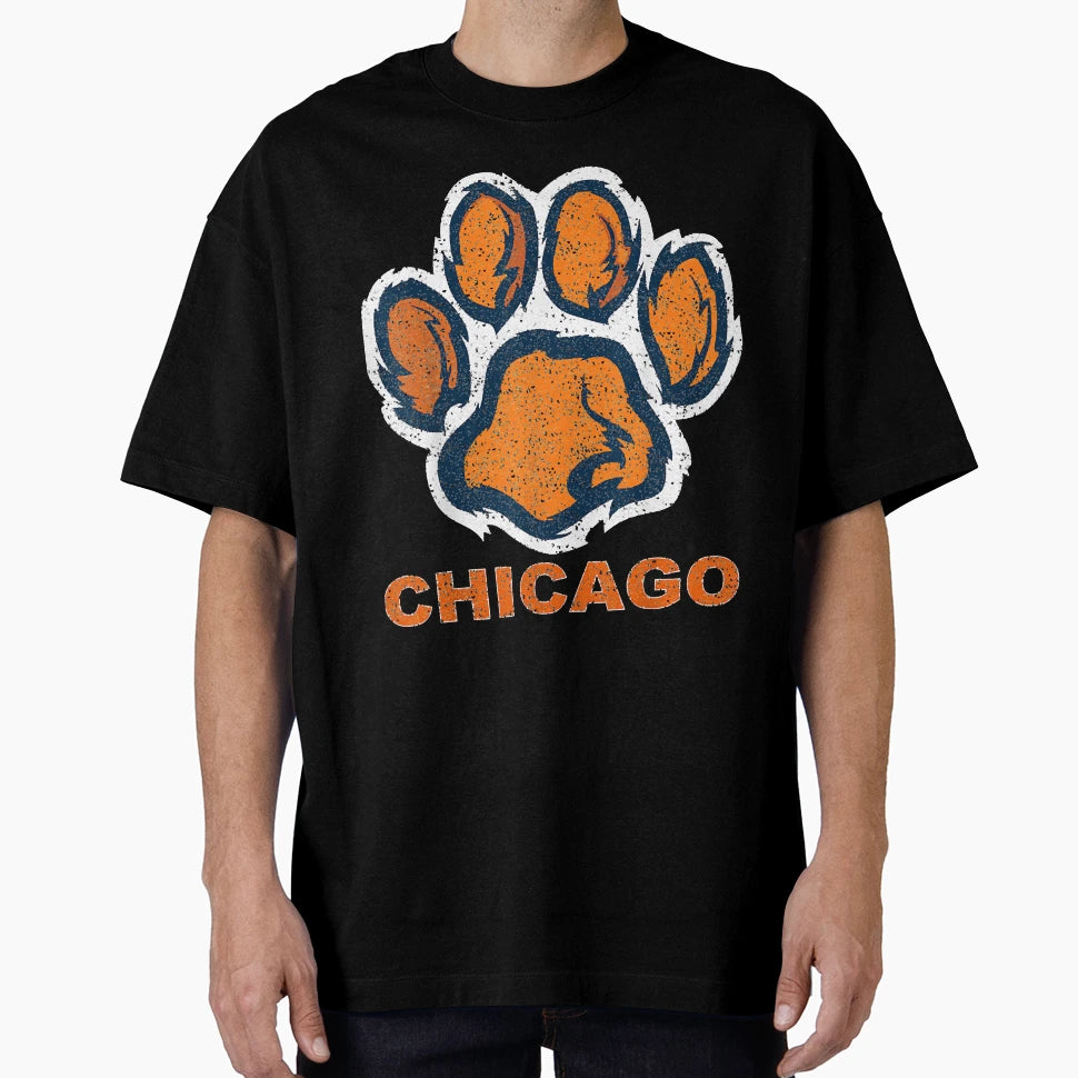 Funny Foot Chicago Fans T-Shirt - Unique Graphic Men Women - T-Shirt, Sweatshirt, Hoodie
