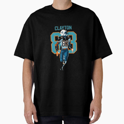 Mark Clayton Miami 83 Football Art T-Shirt - Custom Art Print Unisex - T-Shirt, Sweatshirt, Hoodie