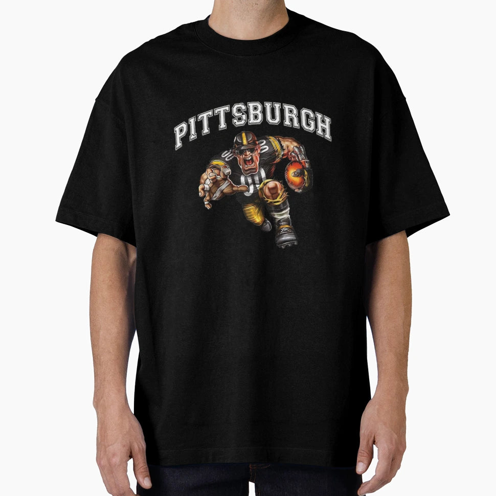 Pittsburgh Football T-Shirt - Aesthetic Graphic for Adults - T-Shirt, Sweatshirt, Hoodie
