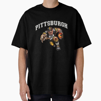 Pittsburgh Football T-Shirt - Aesthetic Graphic for Adults - T-Shirt, Sweatshirt, Hoodie