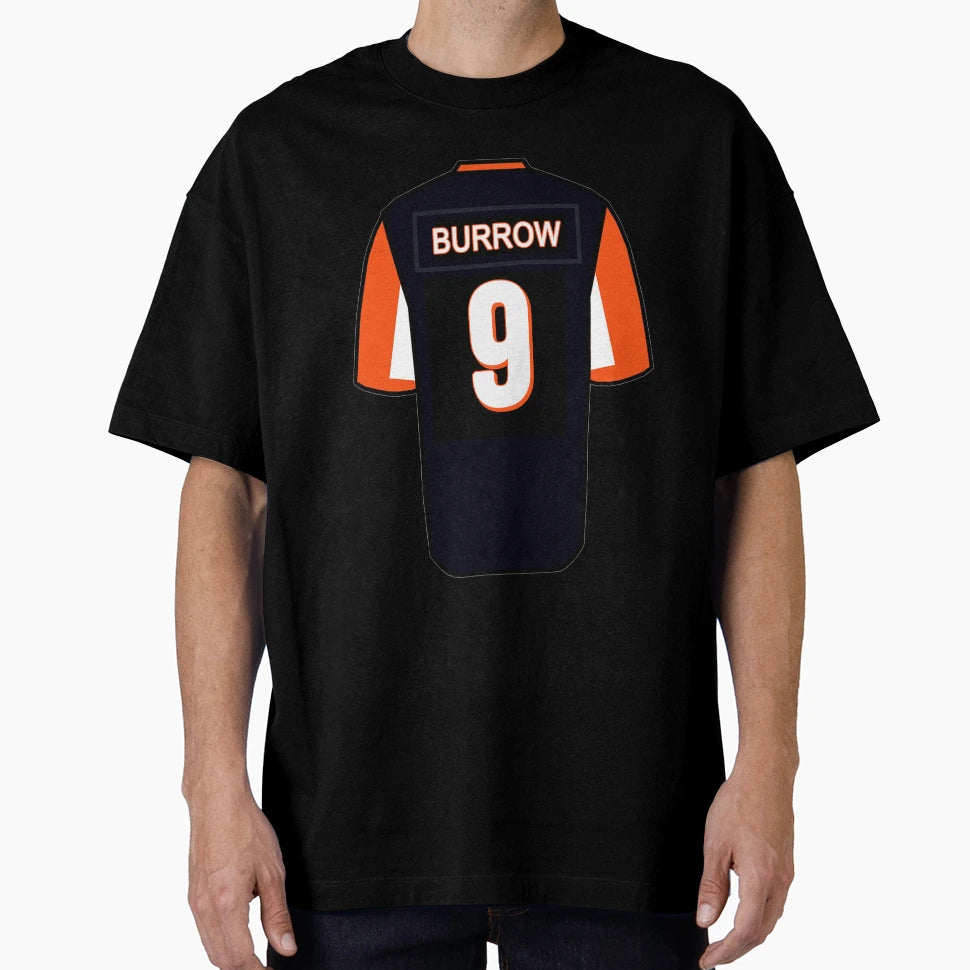 Burrow Jersey T-Shirt - Casual Everyday Wear for Adults - T-Shirt, Sweatshirt, Hoodie