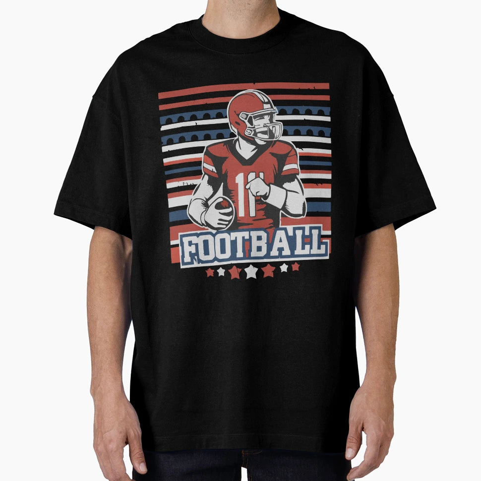 American Football T-Shirt - Fun Novelty Design for Adults - T-Shirt, Sweatshirt, Hoodie