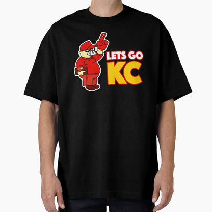 Kansas City Football Big Red Number One T-Shirt - Aesthetic Graphic Unisex - T-Shirt, Sweatshirt, Hoodie