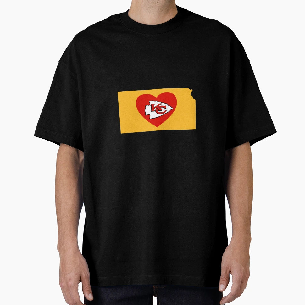 Kansas Team Logo T-Shirt - Streetwear Style for Adults - T-Shirt, Sweatshirt, Hoodie