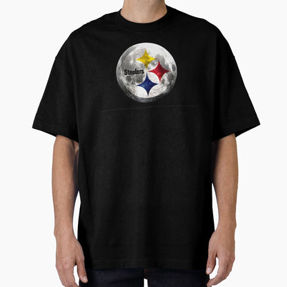 Steelers Moon Logo T-Shirt - Aesthetic Graphic Men Women - T-Shirt, Sweatshirt, Hoodie