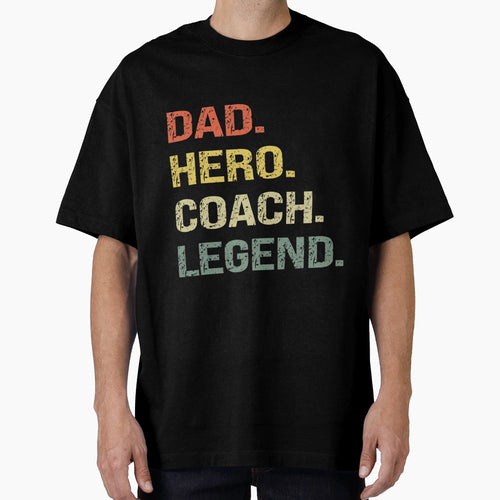 Dad Coach T-Shirt - Graphic Print Unisex - T-Shirt, Sweatshirt, Hoodie