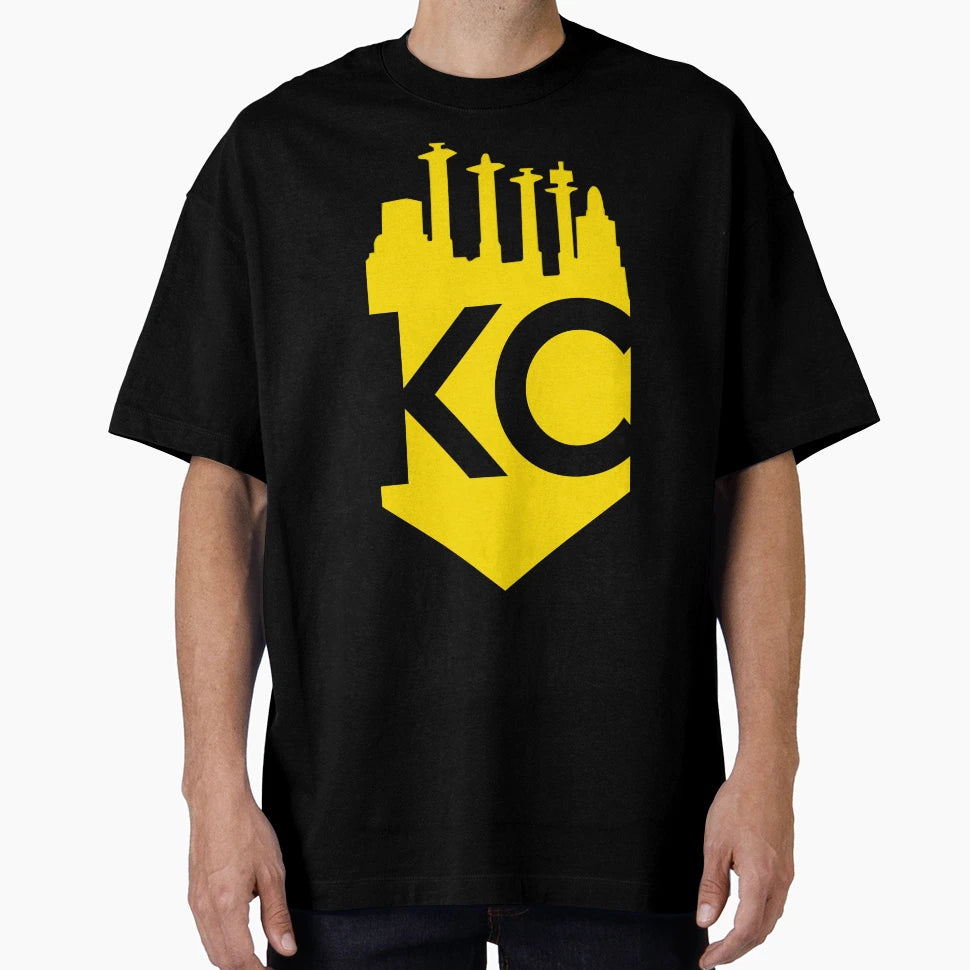 Kc Skyline Crown T-Shirt - Casual Everyday Wear Men Women - T-Shirt, Sweatshirt, Hoodie