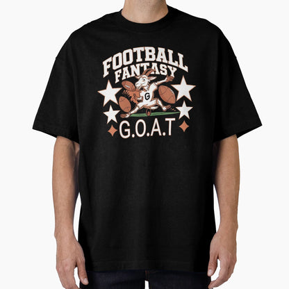 Football Fantasy Goat T-Shirt - Graphic Print for Adults - T-Shirt, Sweatshirt, Hoodie