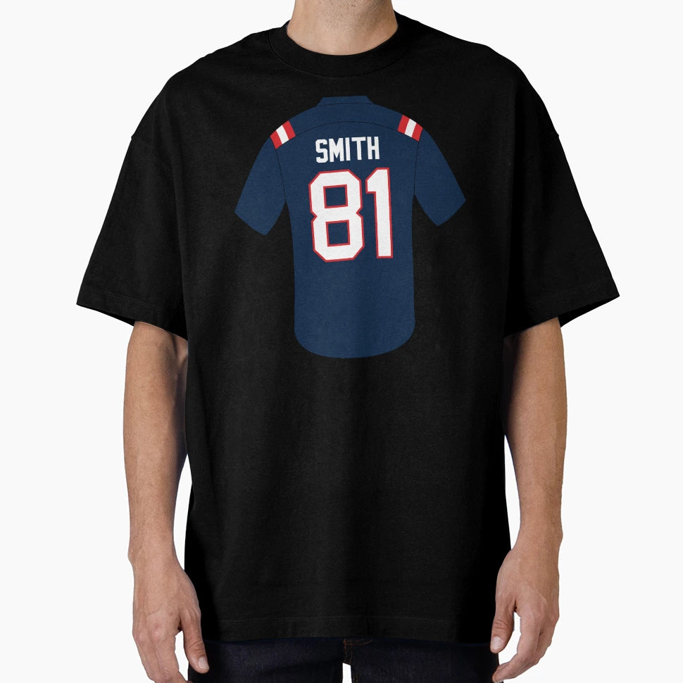 Jonnu Smith Jersey Number 81 T-Shirt - Fun Novelty Design for Adults - T-Shirt, Sweatshirt, Hoodie