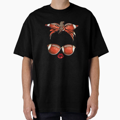 Football Mom Png Football Mama T-Shirt - Casual Everyday Wear Men Women - T-Shirt, Sweatshirt, Hoodie