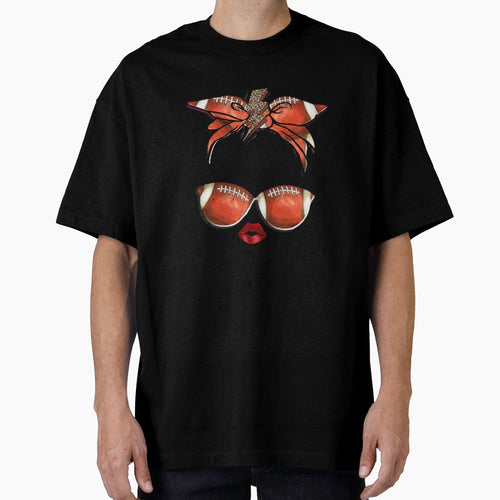 Football Mom Png Football Mama T-Shirt - Casual Everyday Wear Men Women - T-Shirt, Sweatshirt, Hoodie
