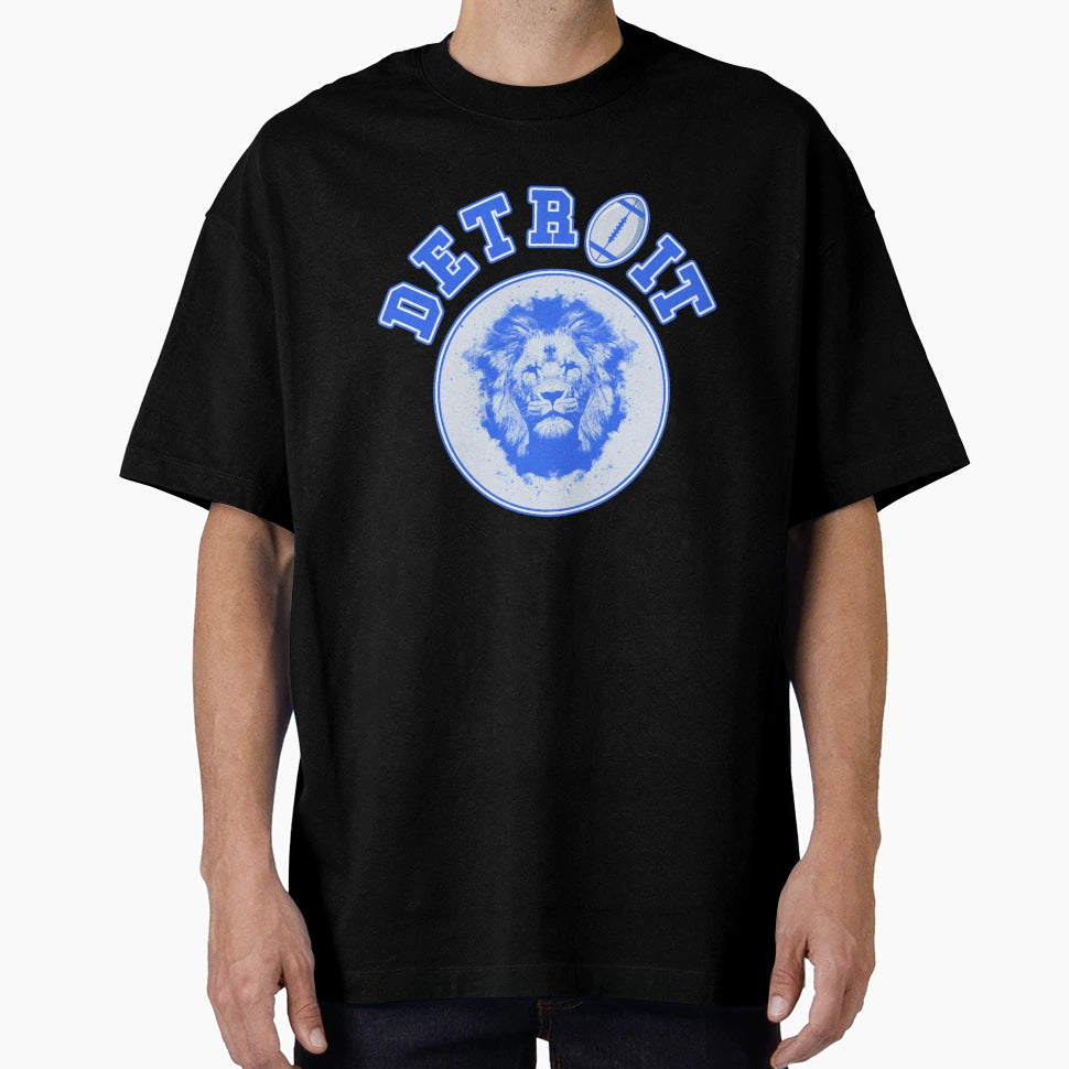 Detroit Football Michigan Lion Fan T-Shirt - Unique Graphic for Adults - T-Shirt, Sweatshirt, Hoodie