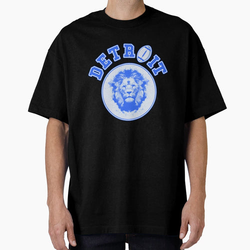 Detroit Football Michigan Lion Fan T-Shirt - Unique Graphic for Adults - T-Shirt, Sweatshirt, Hoodie