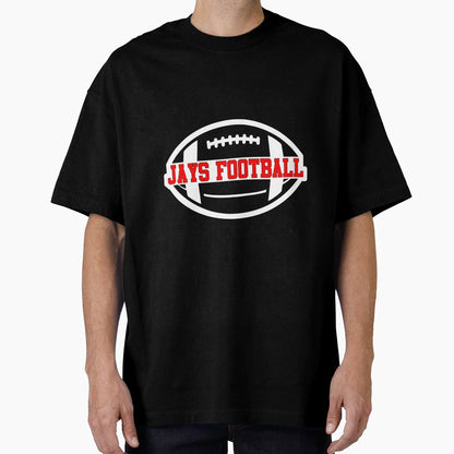 Jc Jays Football Team Name Split T-Shirt - Casual Everyday Wear Men Women - T-Shirt, Sweatshirt, Hoodie