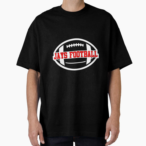Jc Jays Football Team Name Split T-Shirt - Casual Everyday Wear Men Women - T-Shirt, Sweatshirt, Hoodie