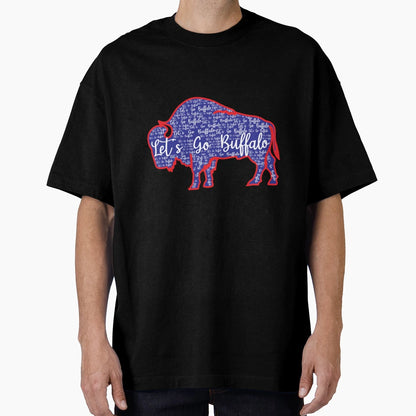Lets Go Buffalo New York Buffalo T-Shirt - Fun Novelty Design Unisex - T-Shirt, Sweatshirt, Hoodie