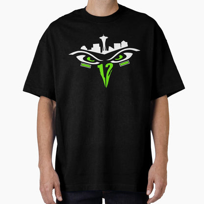 We Are Seattle 12 Emerald City T-Shirt - Minimalist Print for Adults - T-Shirt, Sweatshirt, Hoodie